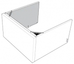 NIBE Överskåp TOC 30 245mm